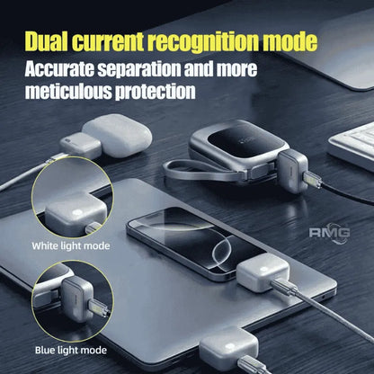 Type-C Smart Auto Stop Charging Adapter – Physical Disconnect Battery Guard with Anti-Overcharge Protection